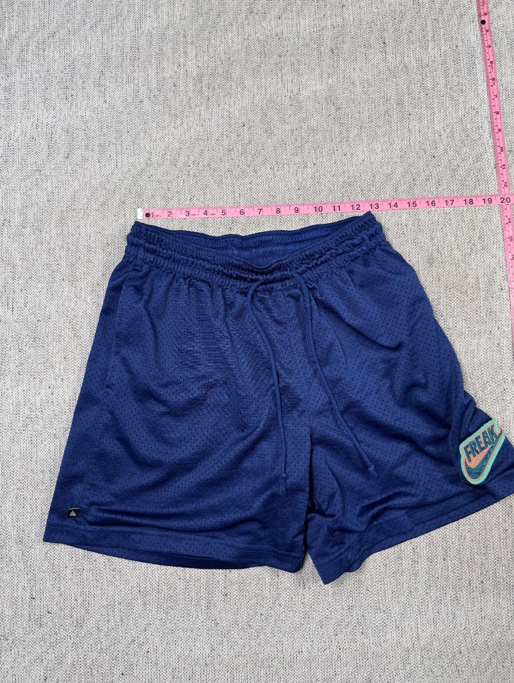 Nike Freak Blue Mesh Athletic Shorts Size M